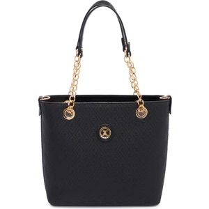 Siyah Print Kadın Omuz Çantası - S1WPR0000801-R0P