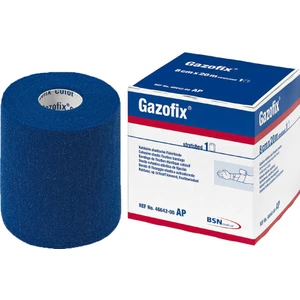 Elastik Koheziv Fiksasyon Bandajı 8 cm x 20 mm Mavi