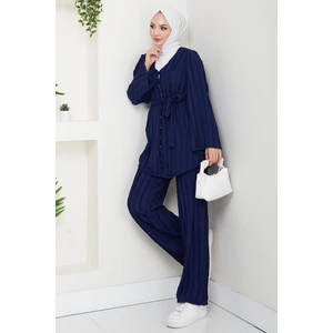 Ilgen Fırfırlı Ikili Takım 1610 - Lacivert