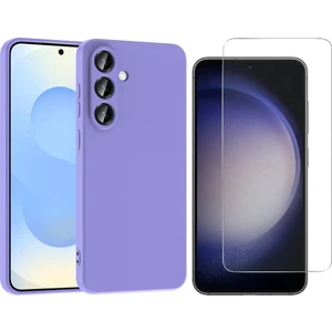 Samsung Galaxy S25 FE Kılıf Zore Mara Lansman Kapak + Nano Ekran Koruyucu