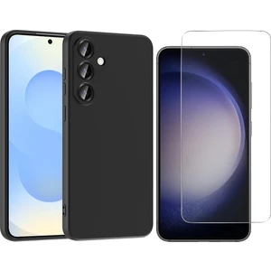 Samsung Galaxy S25 FE Kılıf Zore Mara Lansman Kapak + Nano Ekran Koruyucu