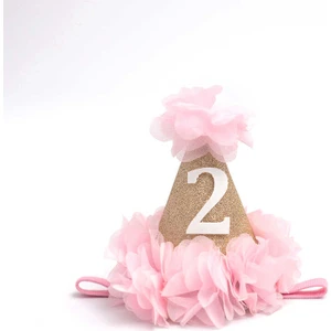 Le Mabelle 2 Yaş Huni Doğumgünü Tacı-Pembe
