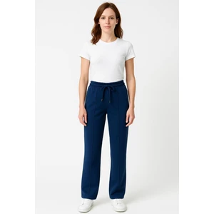 Kadın İndigo 2 iplik Eşofman PANTOLON-P3045