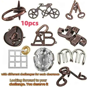 Hanayama 10 adet puzzle 