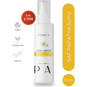 Saf Papatya Suyu Saç Parlaklığı ve Saç Derisi Nem Desteği Bakım Toniği %100 DOĞAL,100 ml