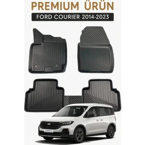 Ford Courier 2014-2023 Uyumlu 3D Oto Paspas Premium