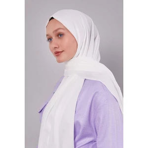 Beyaz Düz Tensel Şal