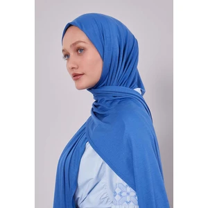Mavi Modal Penye Şal