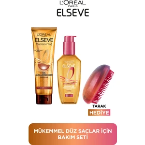 Mucizevi Yağ Saç Güzelleştirici Krem & Dream Long  Pürüzsüzleştirici Serum & Tarak Hediyeli