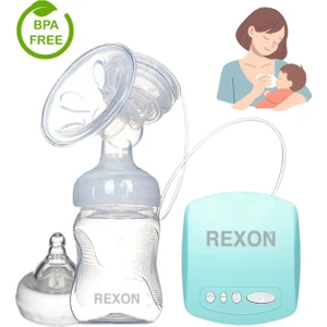 USB Elektrikli Göğüs Pompası Masaj ve Biberon Özellikli 9 Farklı Mod Süt Sağma Pompası