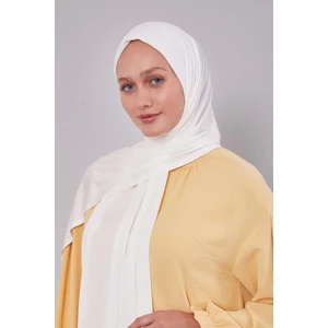 Krem Modal Penye Şal