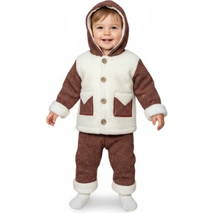 BEBEK POLAR MONT VE PANTOLON TAKIM