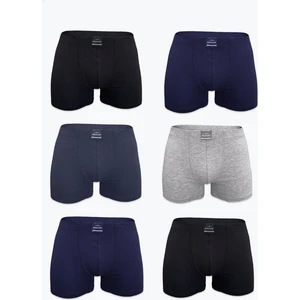 Erkek 6 Lı Paket Modal  Boxer 6 Adet 6M251