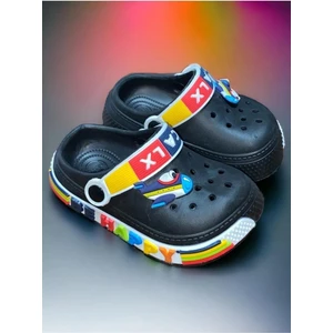 Kız Çocuk Beyaz Crox Terlik Unicornlu