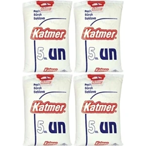 Sert Buğday Unu 5 kg 4 Adet ( Toplam 20 kg )