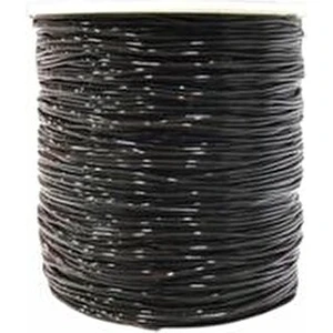 Siyah Lastikli 0,7 mm Silikon Misina- Elişi Takı Aksesuar Esnek Lastik Misine Tesbih Ipi 100 mt