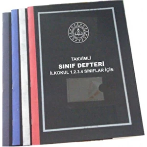 383 Sınıf Defteri Plastik Kapak Takvimli 25X35 Cm