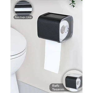 Yapışkanlı Banyo Tuvalet Kağıtlığı Wc Peçetelik Kağıtlık Tutucu Tuvalet Kağıt Organizeri