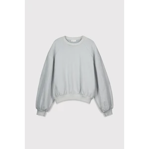 Dikişli Balon Kol Sweatshirt