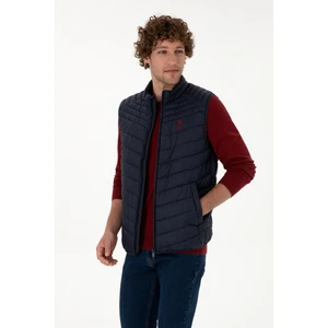 U.s. Polo Assn. Erkek Lacivert Yelek (Dokuma) 50312012-VR033