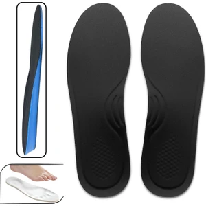 Memory Hafızalı Iç Tabanlık, Topuk Dikeni, Düz Taban Içe Basma Ark Takviyeli Ayakkabı Tabanı, 1 Çift