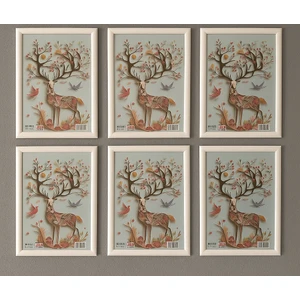 6 Adet 21X30 Evrak Diploma ve Fotoğraf Çerçevesi