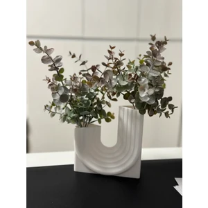 3D Baskı Modern Dekoratif Vazo 15CM Uzunlugu