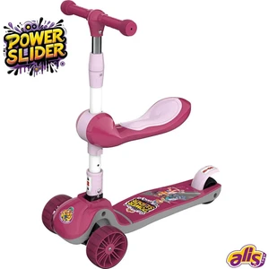 Power Slider Oturaklı Işıklı Katlanabilir Scooter