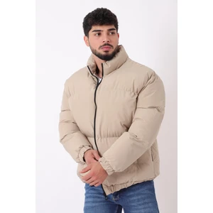 Dik Yaka Oversize Bomber Şişme Kışlık Mont Pldp 3018_50465