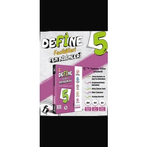 5.sınıf Define Fasikülleri Fen BILIMLERI(2025)