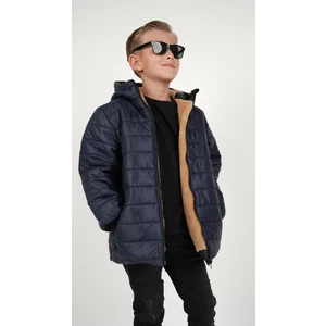 Erkek Çocuk Su ve Rüzgar Geçirmez Içi Kürklü Kapişonlu Mont