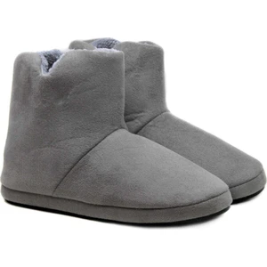 Redplay Gri Erkek Ev Ayakkabısı Ev Pandufu Ev Botu