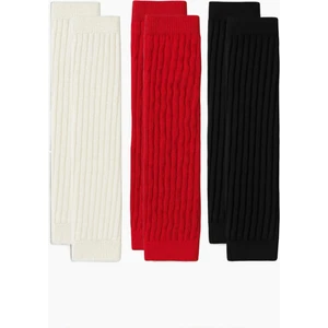 3 Çift Basic Kalın Pamuk Karışımlı Tozluk