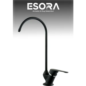 Lüx Siyah Aç Kapa Arıtma Musluğu Arıtma Çeşmesi