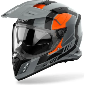 Aıroh Bandıt Horn Orange Matt Kask