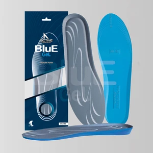 Blue Gel BG186 | Yumuşak Memory Foam, Hafızalı Darbe Emici, Ortopedik Konfor, Sneaker İçin İç Tabanlık