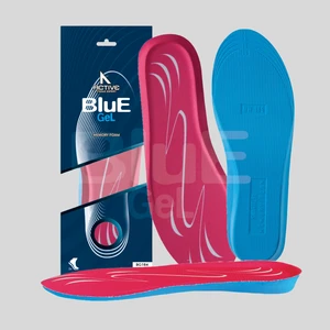 Blue Gel BG186 | Yumuşak Memory Foam, Hafızalı Darbe Emici, Ortopedik Konfor, Sneaker İçin İç Tabanlık