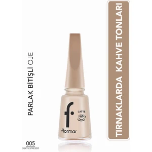 Latte Nail Enamel Yüksek Pigmentli & Parlak Bitişli Oje (Silky Espresso) 8682536104593