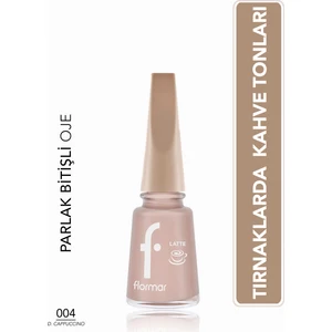 Latte Nail Enamel Yüksek Pigmentli & Parlak Bitişli Oje (004 D. Cappucino) 8682536104579