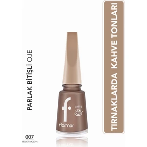 Latte Nail Enamel Yüksek Pigmentli & Parlak Bitişli Oje (007 Velvet Mocha) 8682536104630