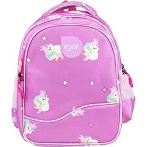 Dame Kız Çocuk Okul Çantası Unicorn Desenli Pembe 1 Adet 30x25x10 cm
