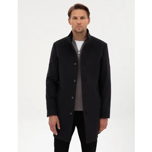 Pierre Cardin Erkek Antrasit Slim Fit Palto 50317440-VR006