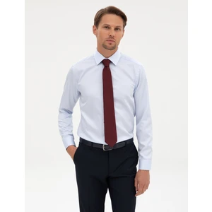 Pierre Cardin Erkek Açık Mavi Non Iron Kolay Ütülenebilir Slim Fit Gömlek 50315254-VR003