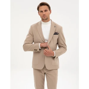 Pierre Cardin Erkek Bej Slim Fit Ceket 50317671-VR011