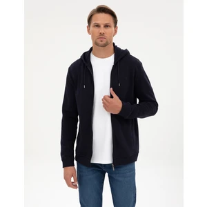 Pierre Cardin Erkek Lacivert Regular Fit Örme Hırka 50317656-VR033