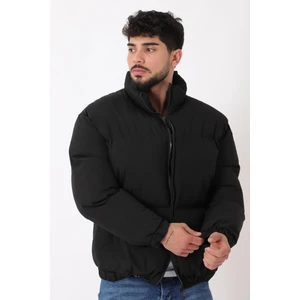 Dik Yaka Oversize Bomber Şişme Kışlık Mont Pldp 3018_50465