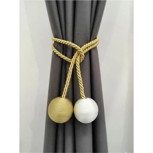 Iki Toplu Yan Bağlama Fon Perde Toplama Aparatı