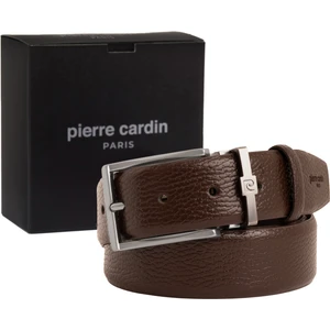 Pierre Cardin Kahve Deri Erkek Kemeri (En 3,5 cm) PC100FKF6