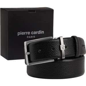 Pierre Cardin Siyah Deri Erkek Kemeri (En 3,5 cm) PC100FSF1