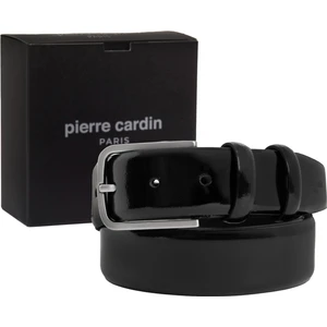 Pierre Cardin Siyah Rugan Deri Erkek Kemeri (En 3,5 cm) PC100ASY3